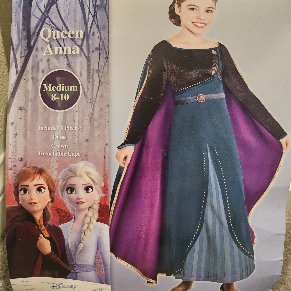 Disney Queen Anna Kids Costume